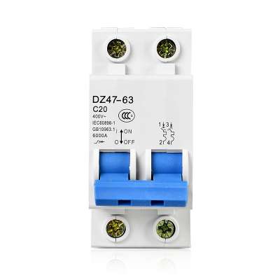 MCB 6 amp over-voltage motor protection circuit breaker