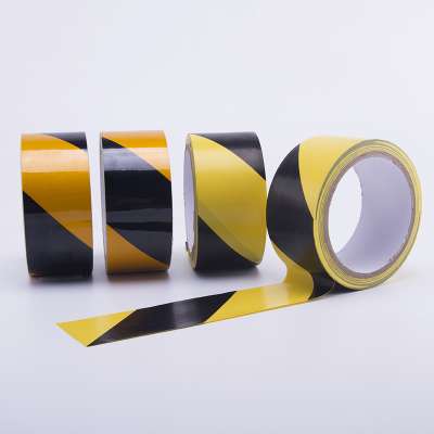 PVC or PE adhesive warning tapes road floor marking tape